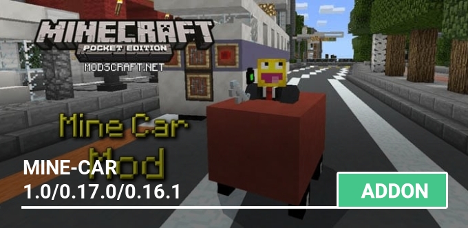 Mod: Mine-Car 1.0/0.17.0/0.16.1