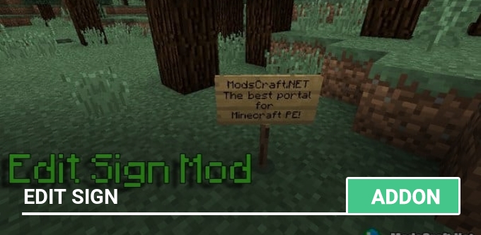 Mod: Edit Sign