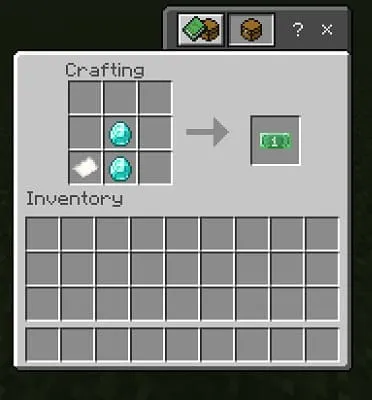 Minecoin item recipe
