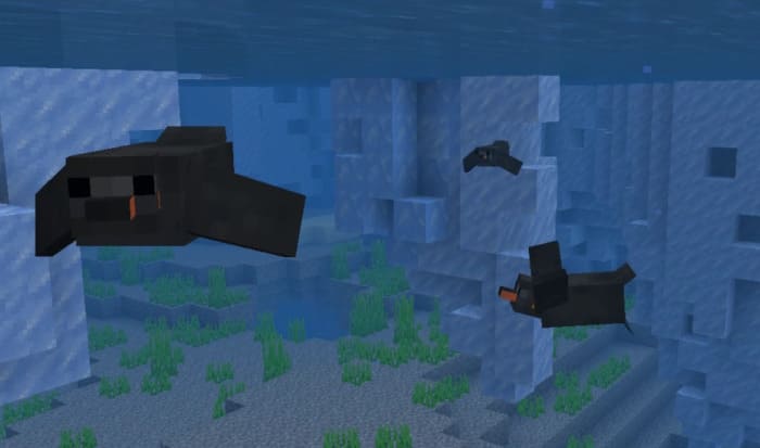 Пингвины под водой