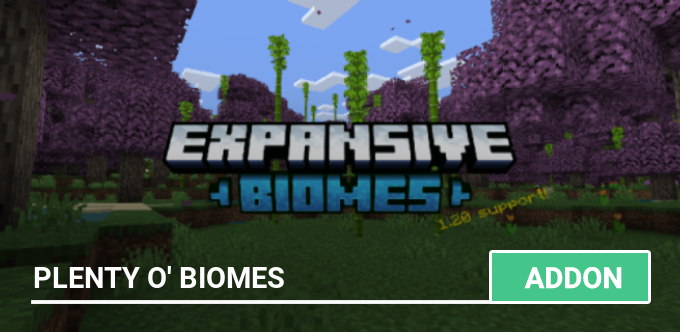 Mod: Plenty O' Biomes
