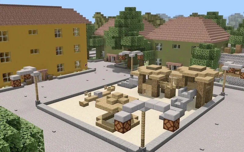 Playground and lights