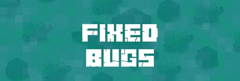 Minecraft 1.20.20.21 fixed bugs