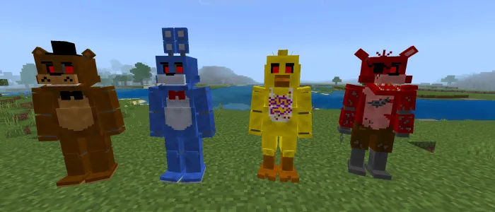 All animatronics from the movie