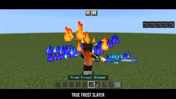 Screenshot of the Frost Slayer Sword