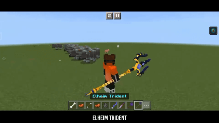 Elheim Trident u игрока