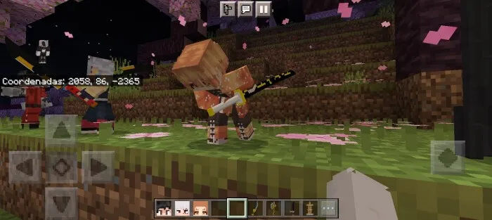 Anime character with a katana