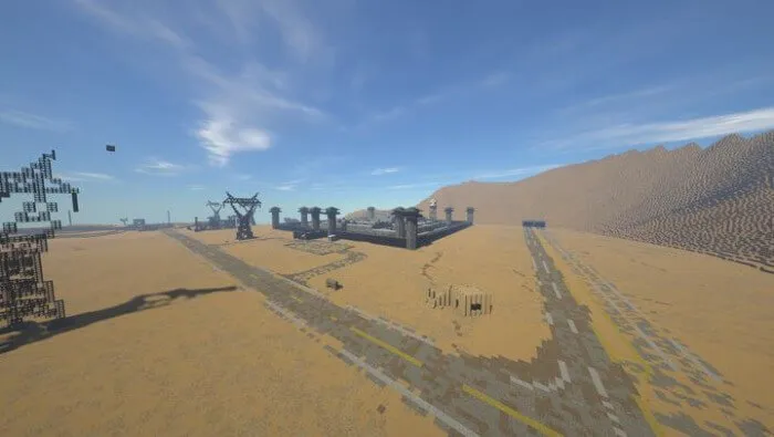 The fringes of the wastelands