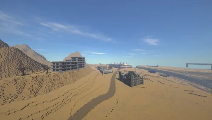 Abandoned construction sites