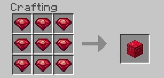 Рецепт рубинового блока