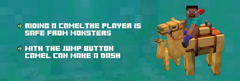 Description of a tamed camel