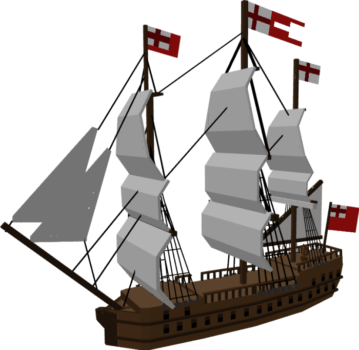 Английский корабль