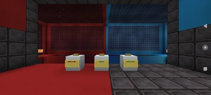 Location with control buttons