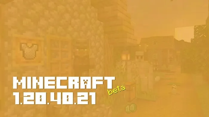 Minecraft 1.20.40.21
