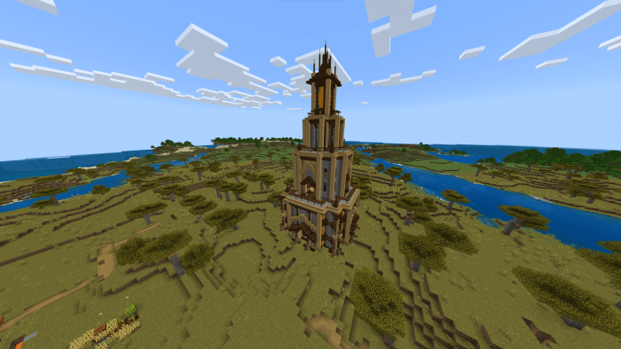 Башня на равнинах