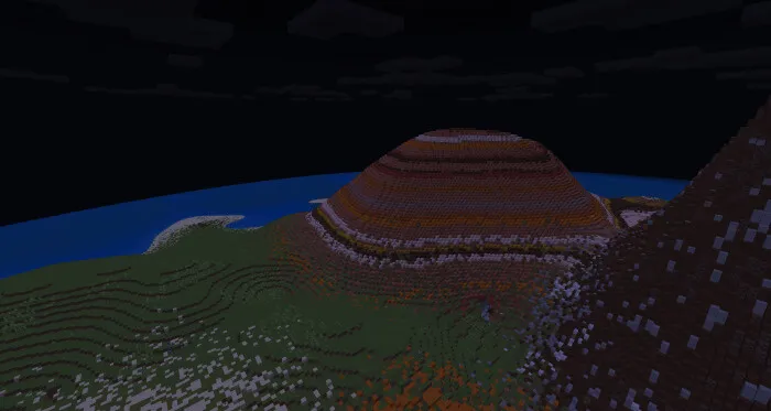 Mountainous terrain