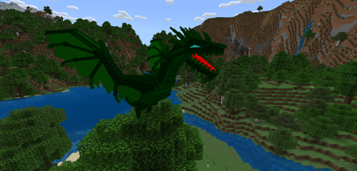 Зеленый драконакс