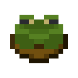 Зеленая лягушка в миске