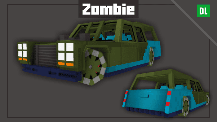 Машина в виде зомби