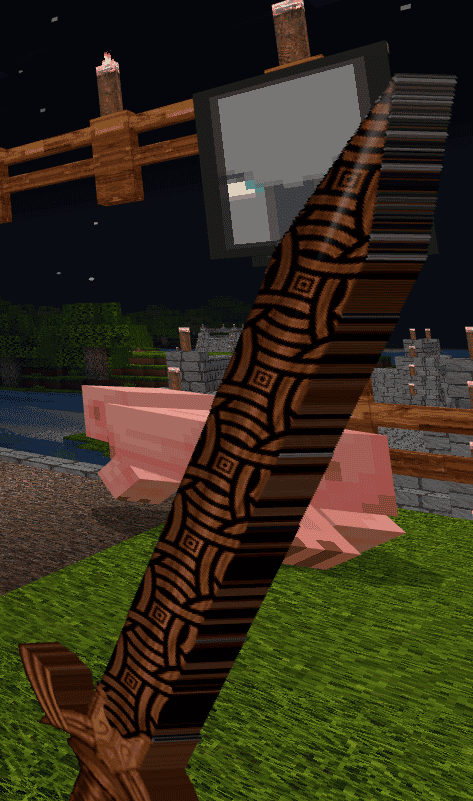 Реалистичный деревянный меч
