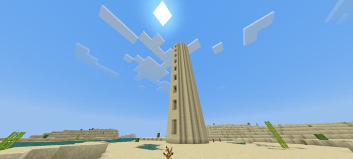 Структура пустынной башни