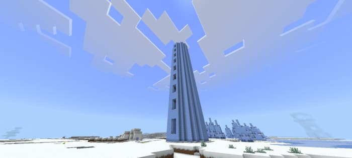 Структура ледяной башни