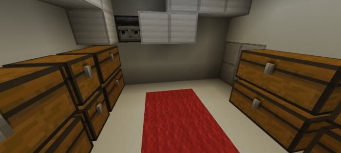 The room with the chests