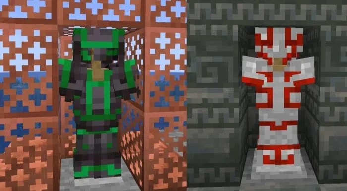 Bolt and Flow Armor trims