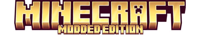Тускло-золотой Minecraft Modded Edition