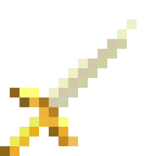 Обновленный золотой меч