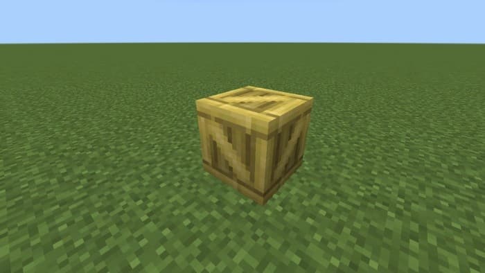 Блок: Деревянный бамбуковый ящик
