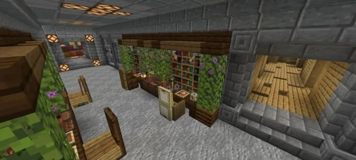 Level with workplaces