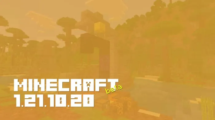 Minecraft 1.21.10.20