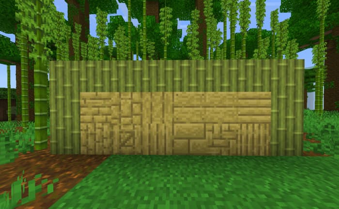 Новые бамбуковые блоки