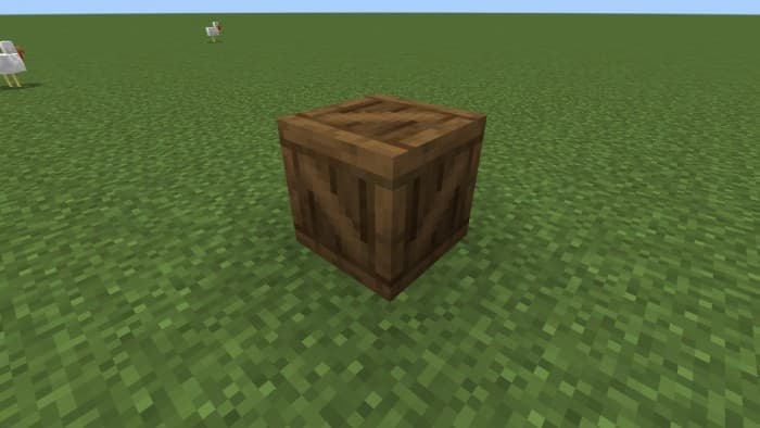 Блок: Деревянный еловый ящик