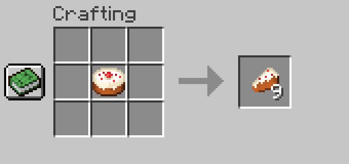 Рецепт кусков торта