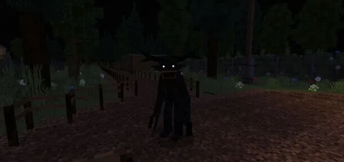 A monster in the night