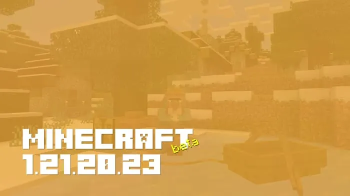 Minecraft 1.21.20.23