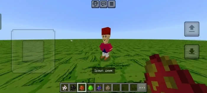 Jim Hawkins in Minecraft