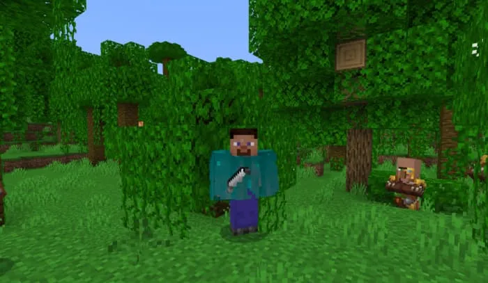 A player with a dagger