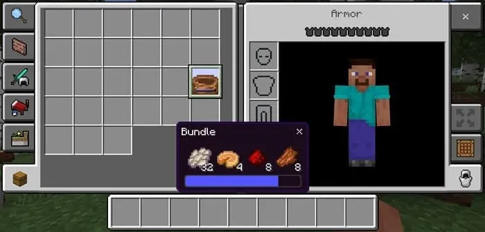 Bundle unterface in inventory