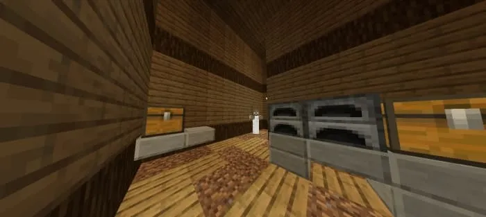 The grandmother looks at the player