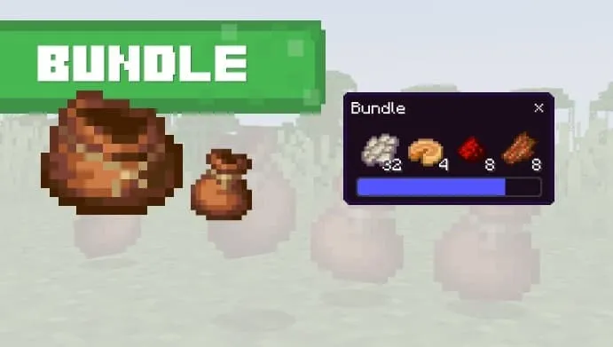 Bundle in Minecraft