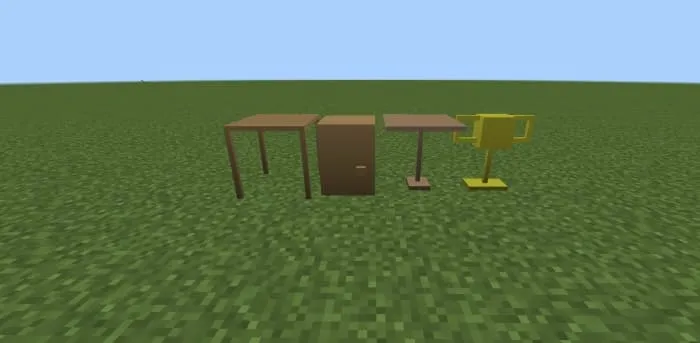 Furniture block variants