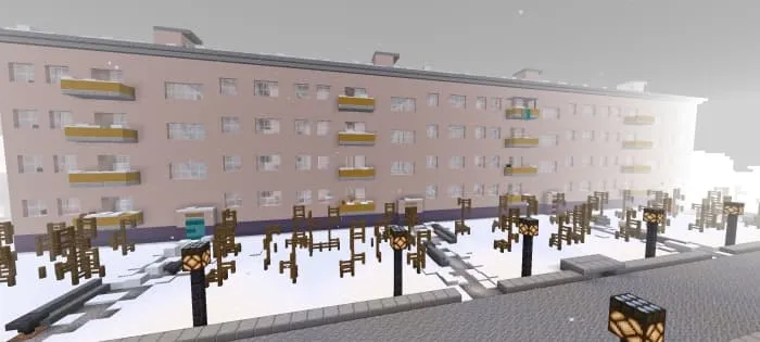 Soviet residential building