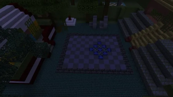 Lost City-themed home lawn