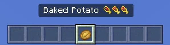 Информация о приготовленном картофеле