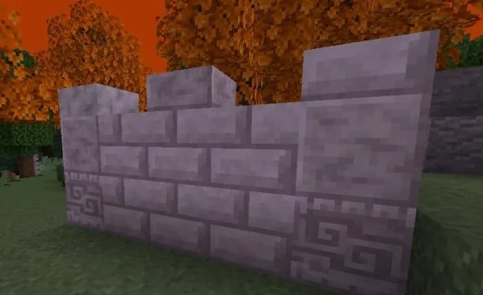 Новые каменные блоки