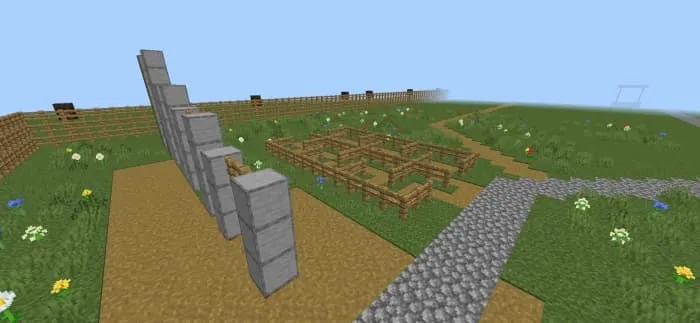 Street playground near the school