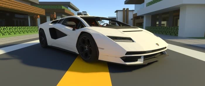 Белый Countach